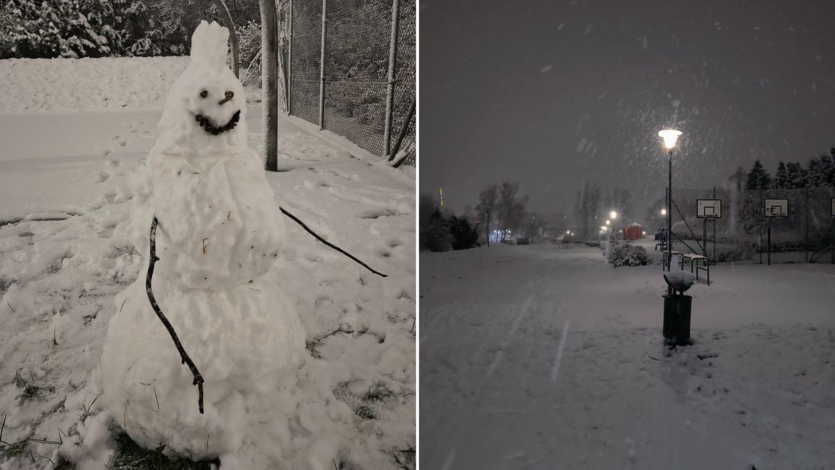 Atak zimy w Koszalinie