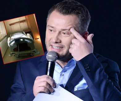 Jarosław Kuźniar pokazał zdjęcie ze szpitala. Internauci życzą zdrowia