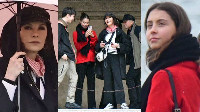 Catherine Zeta-Jones i Michael Douglas na rodzinnych wakacjach w Wenecji