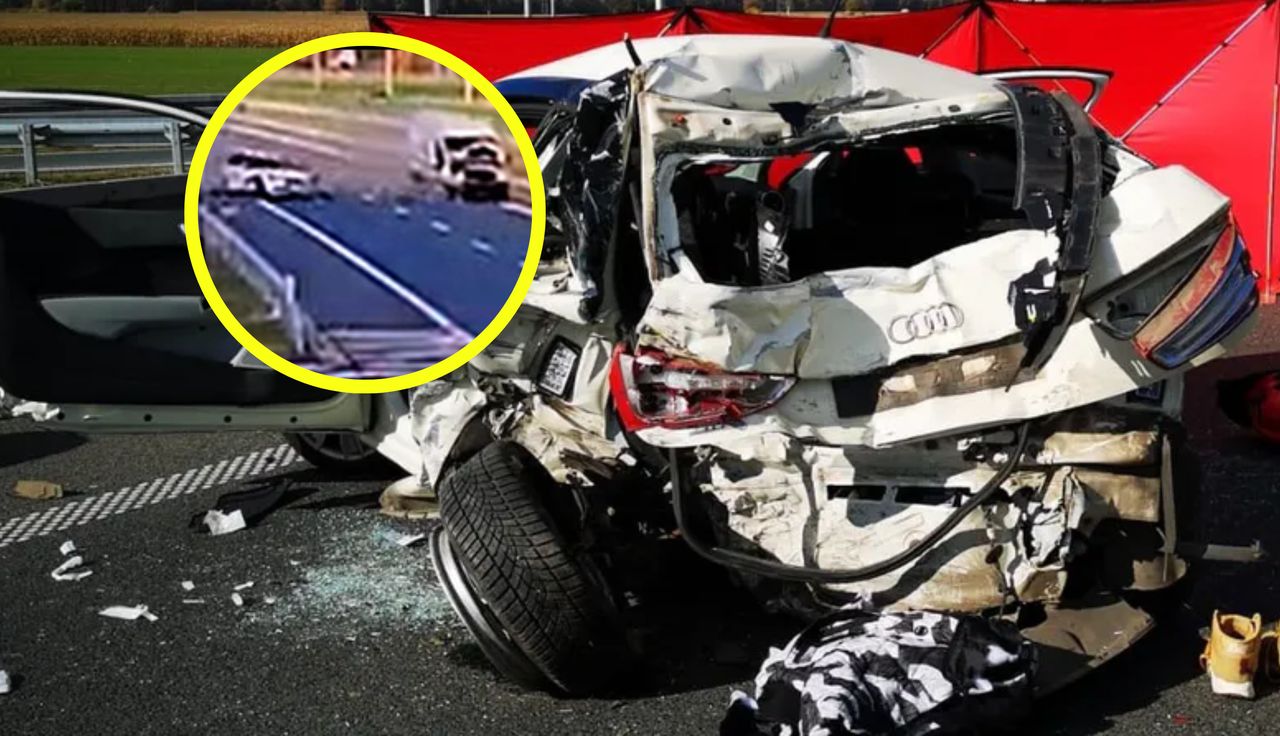 Zaczął cofać na S5. Dwie osoby ranne. Są konsekwencje