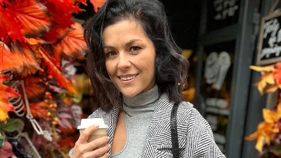 Katarzyna Cichopek w jesiennej stylizacji