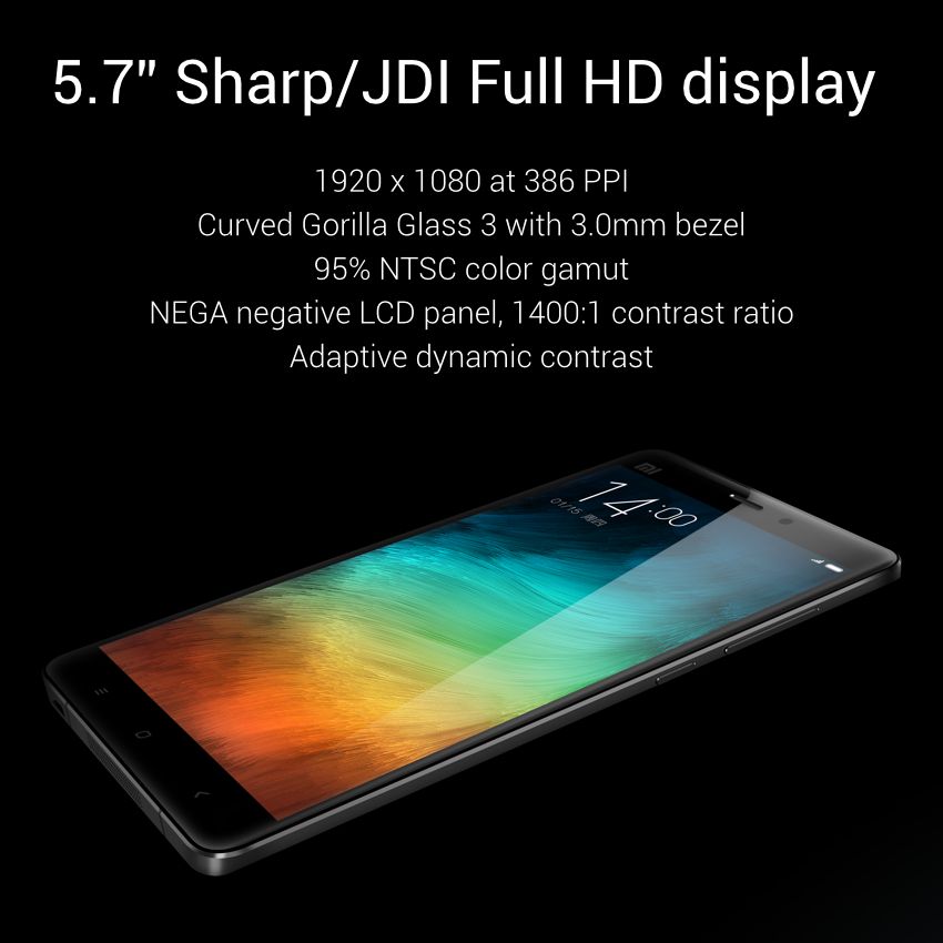 Xiaomi Mi Note oficjalnie. Wariant bez dopisku "Pro" również jest wart uwagi 8