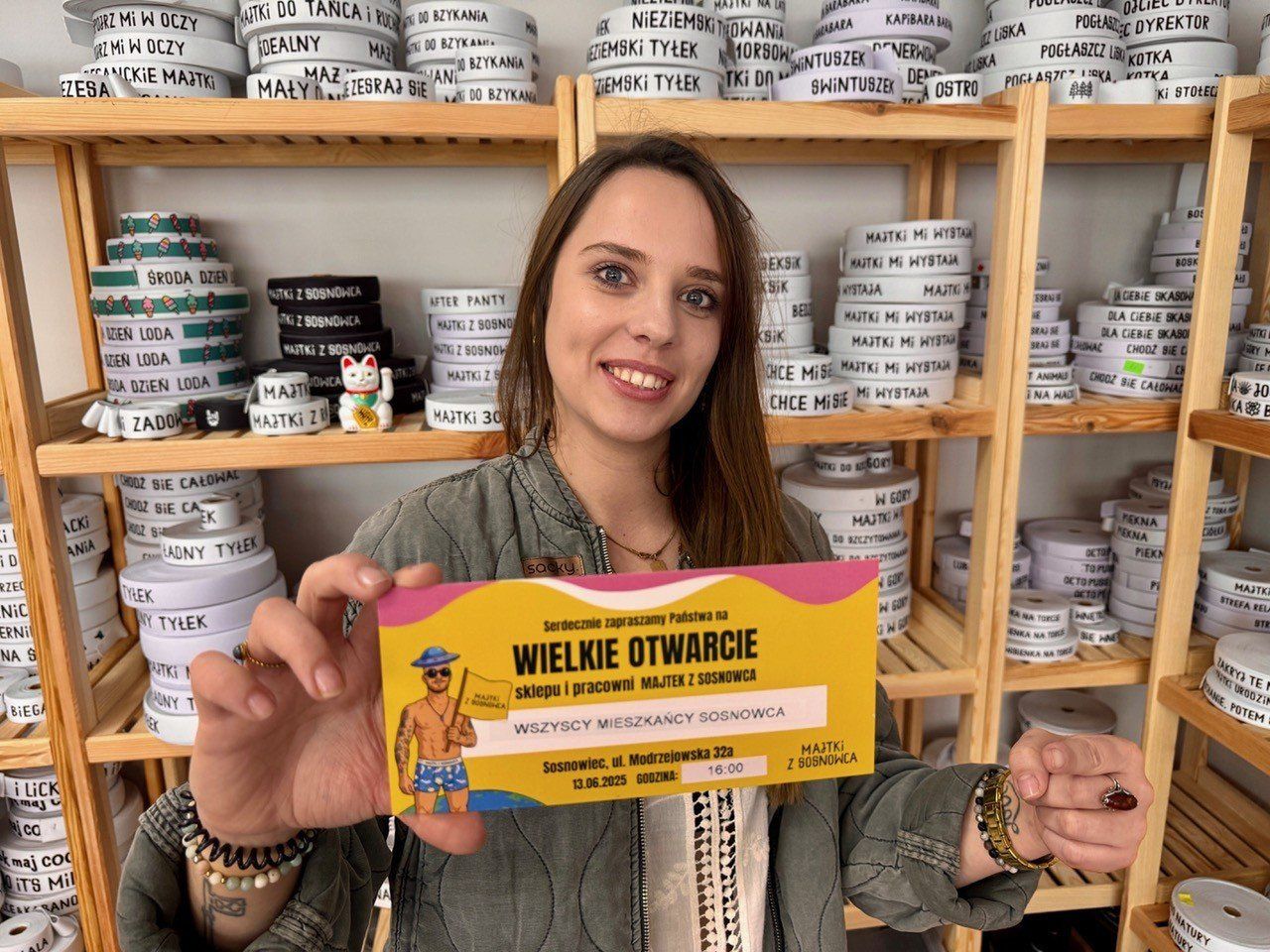 Weronika Twardowska zaprasza na inaugurację sklepu i pracowni do Sosnowca 