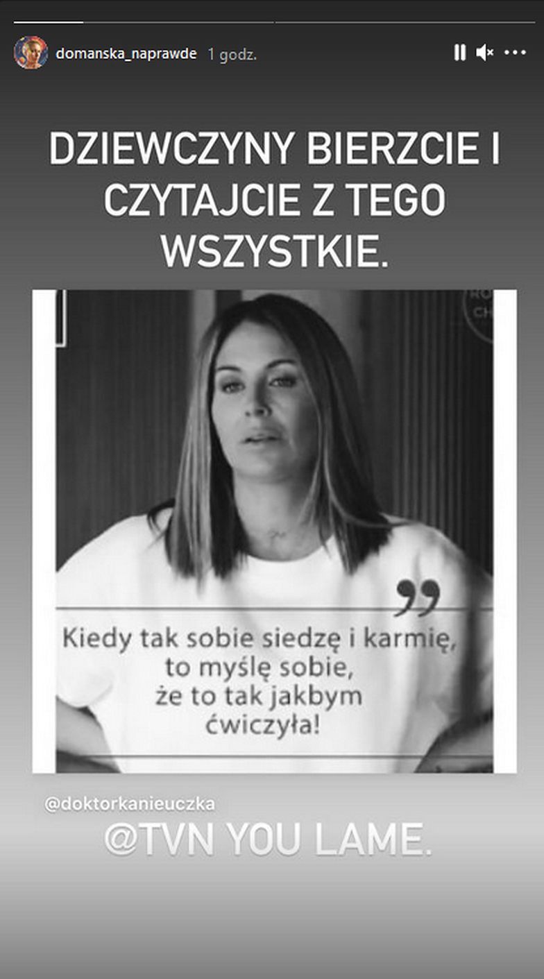 Małgorzata Rozenek odpowiada na krytykę 