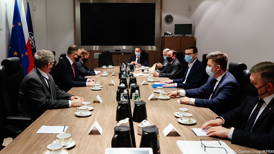 Narada w BBN. Premier przedstawił wyniki wizyty na Ukrainie