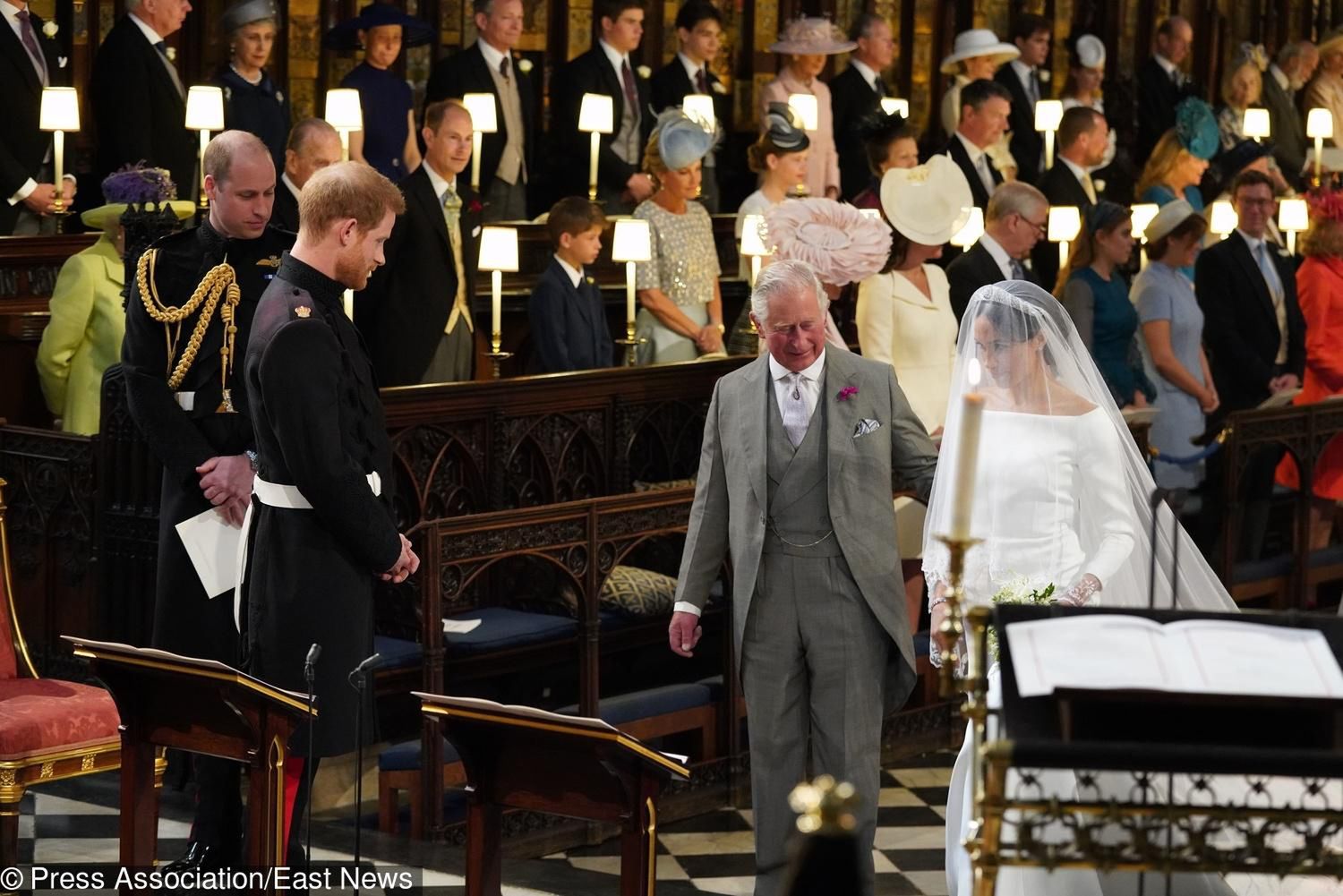 Meghan Markle w sukni ślubnej Givenchy