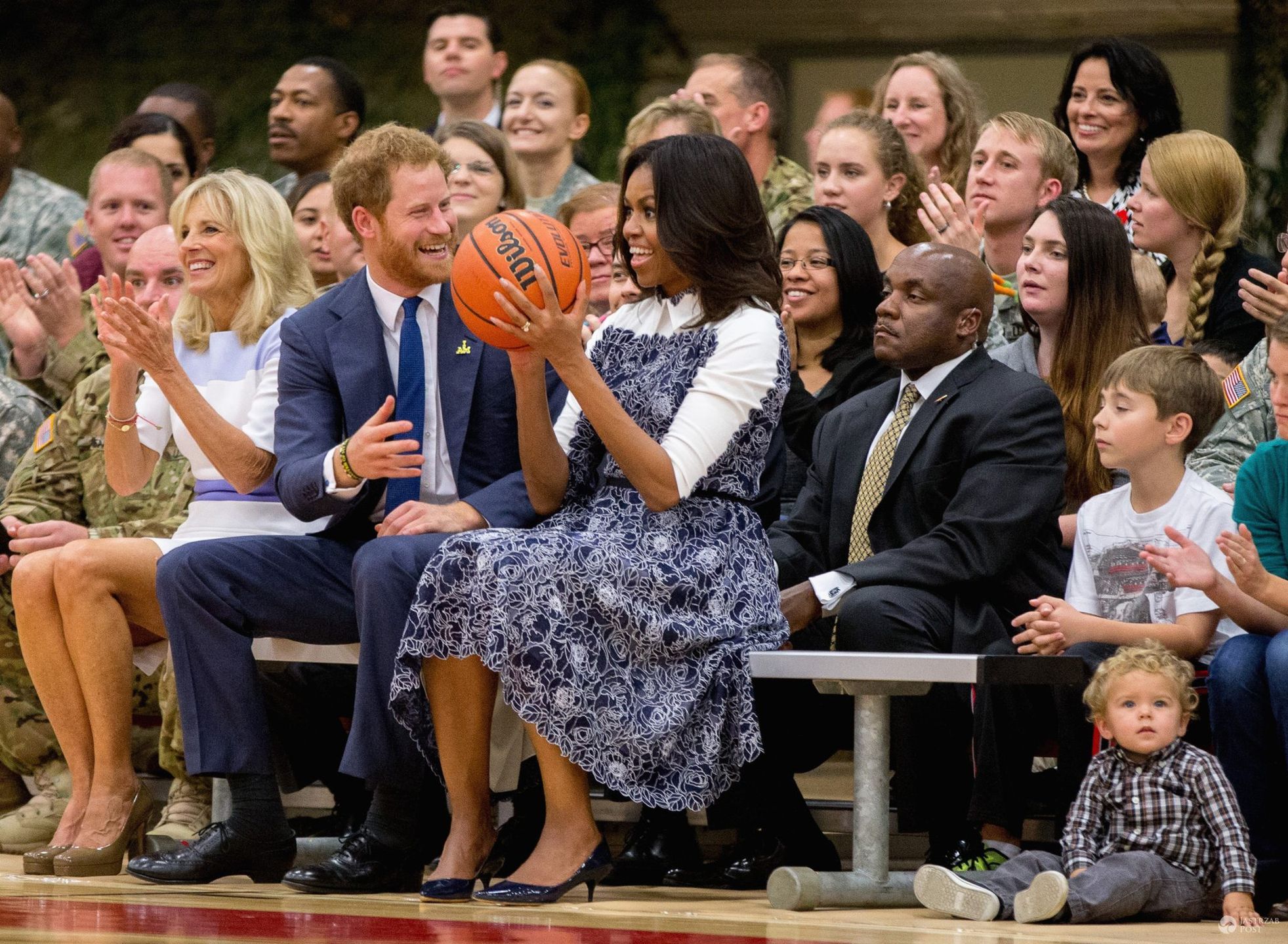 Książę Harry i Michelle Obama (fot. East News)