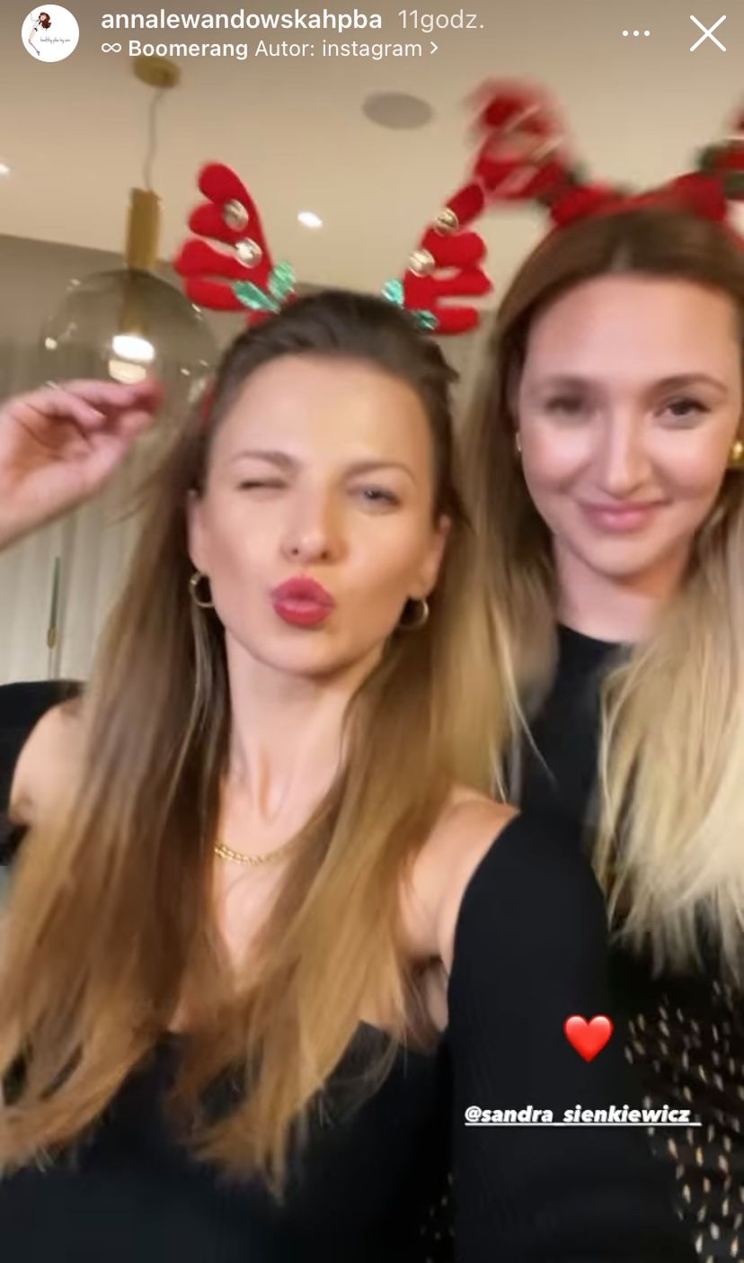 Anna Lewandowska zorganizowała przedświąteczne spotkanie