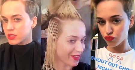 Katy Perry ścięła włosy po rozstaniu z Bloomem! (FOTO)