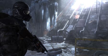 Bardzo mroźna galeria z Metro 2033