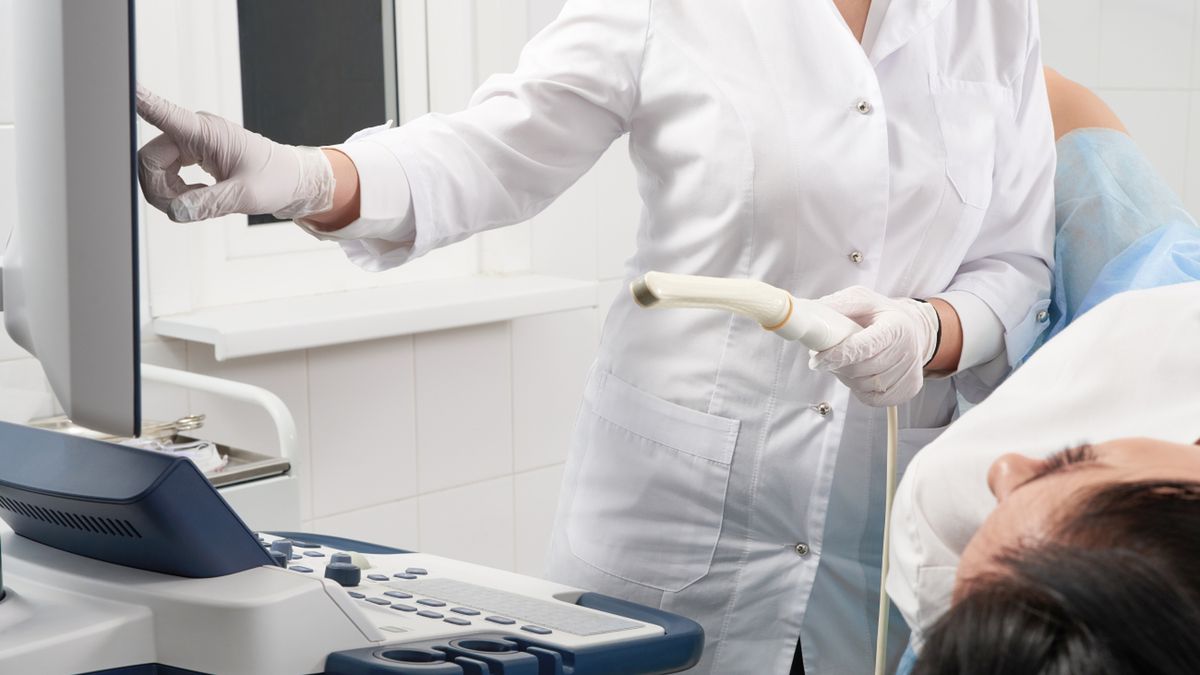 Endometrium można zmierzyć podczas badania USG