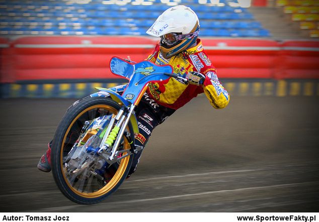 Krzysztof Kasprzak jest liderem Coventry Bees