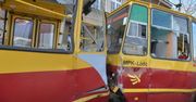 Zderzenie dwóch tramwajów - kilkanaście osób poszkodowanych