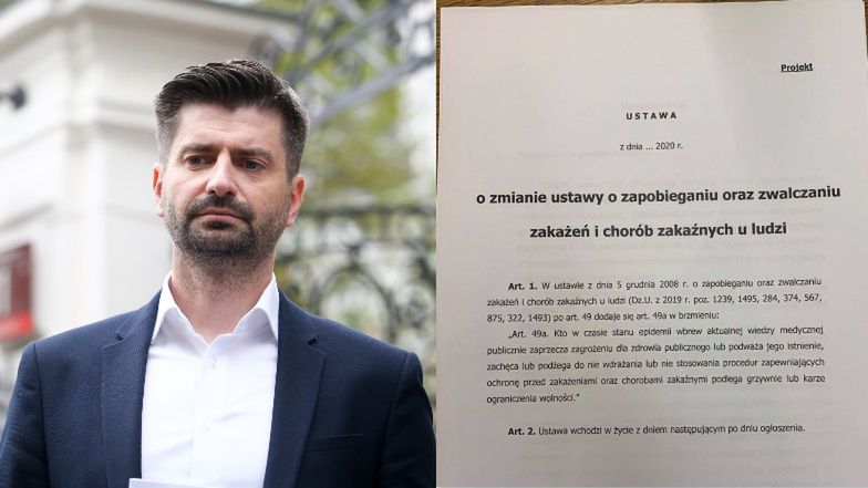 Lewica uderza w anty-covidowców