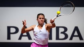 WTA Rzym: znakomity początek Polki. A potem demolka z Sakkari