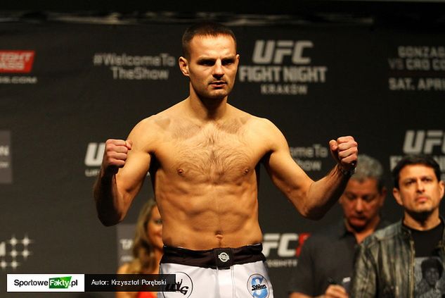 Damian Stasiak debiutował na gali UFC w Krakowie