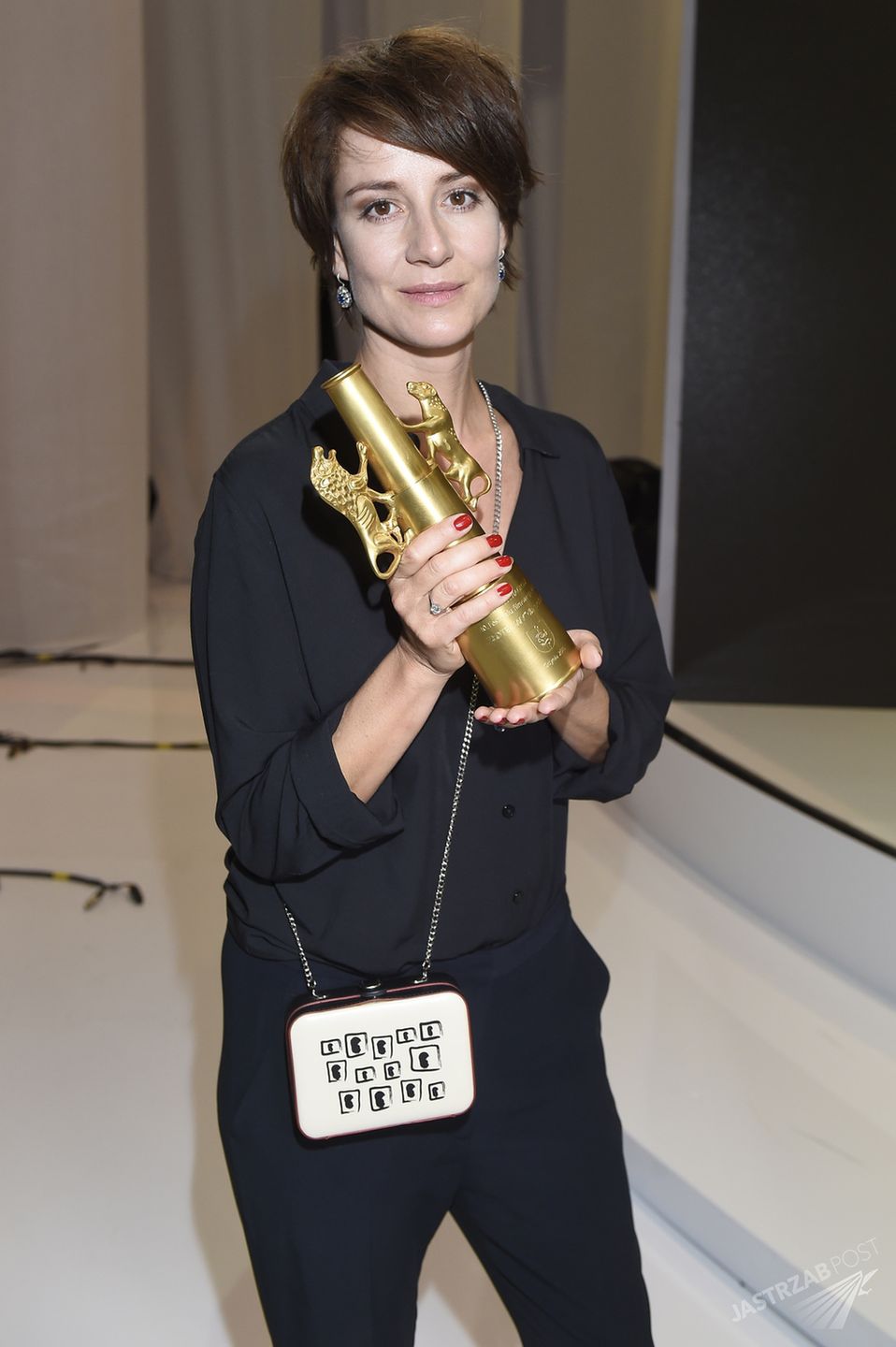 Maja Ostaszewska na gali finałowej 40 Festiwalu Filmowego w Gdyni