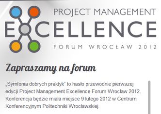 Project Management Excellence Forum Wrocław 2012