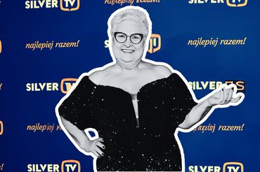 Beata Borucka, znana jako Mądra Babcia. Prezeska Silver TV. 