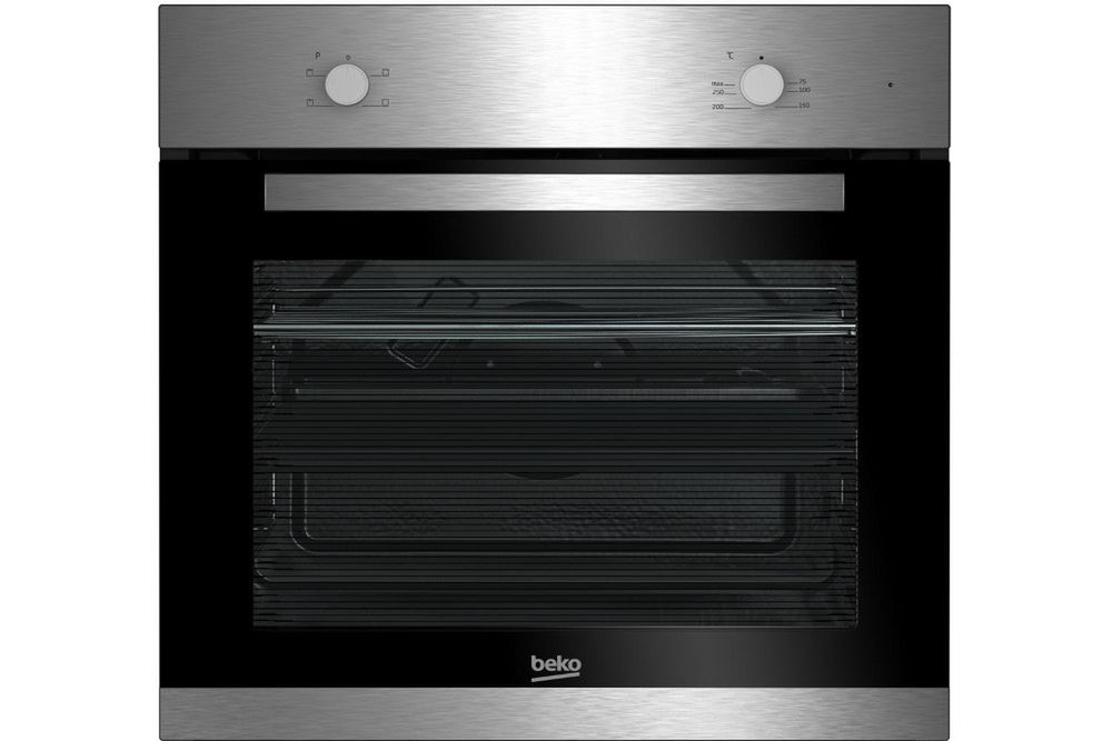 Piekarnik elektryczny Beko BIC22000X jest banalny w obsłudze, gdyż nie posiada panelu dotykowego, lecz standardowe dwa pokrętła