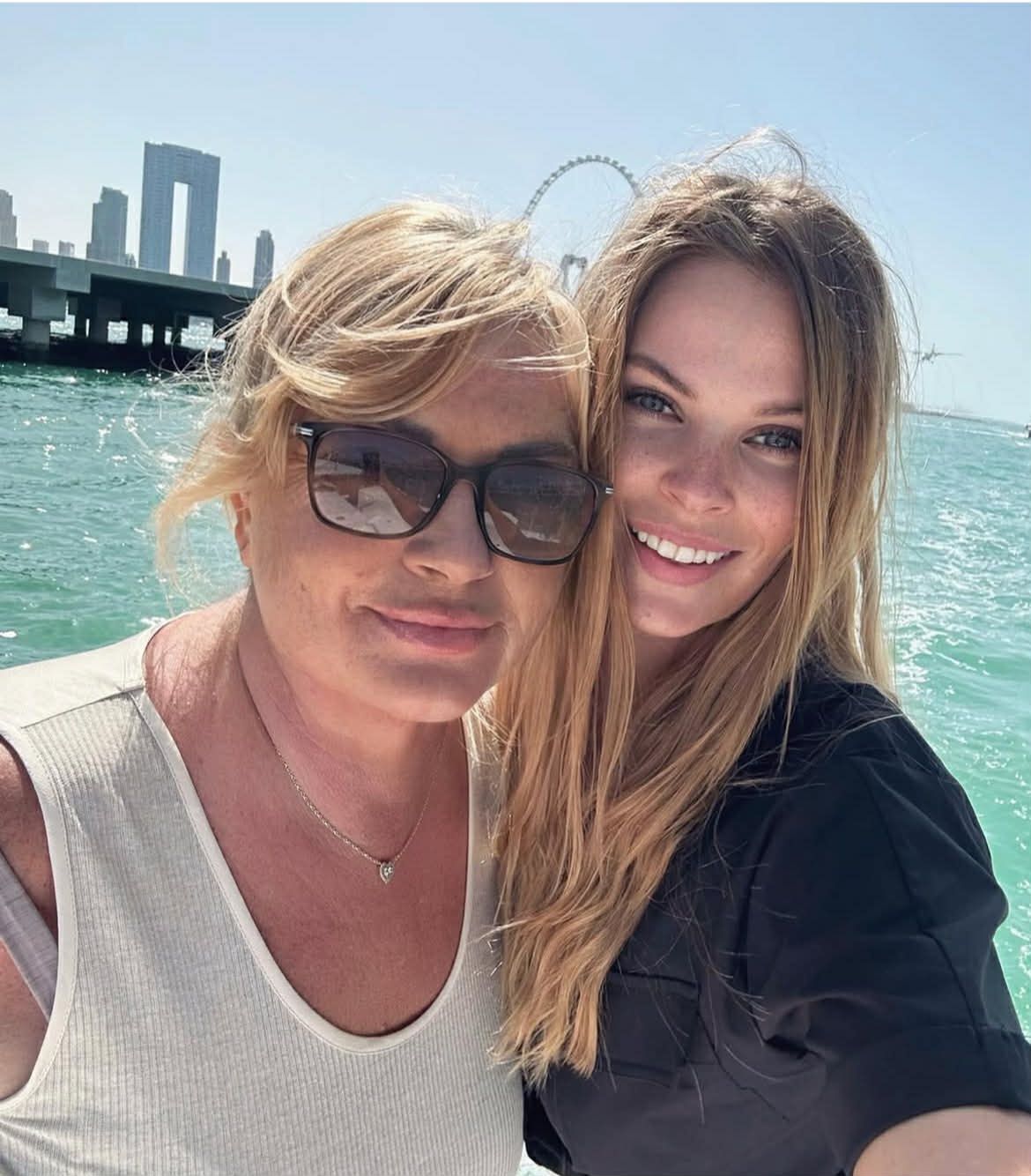 Małgorzata Tomaszewska z mamą