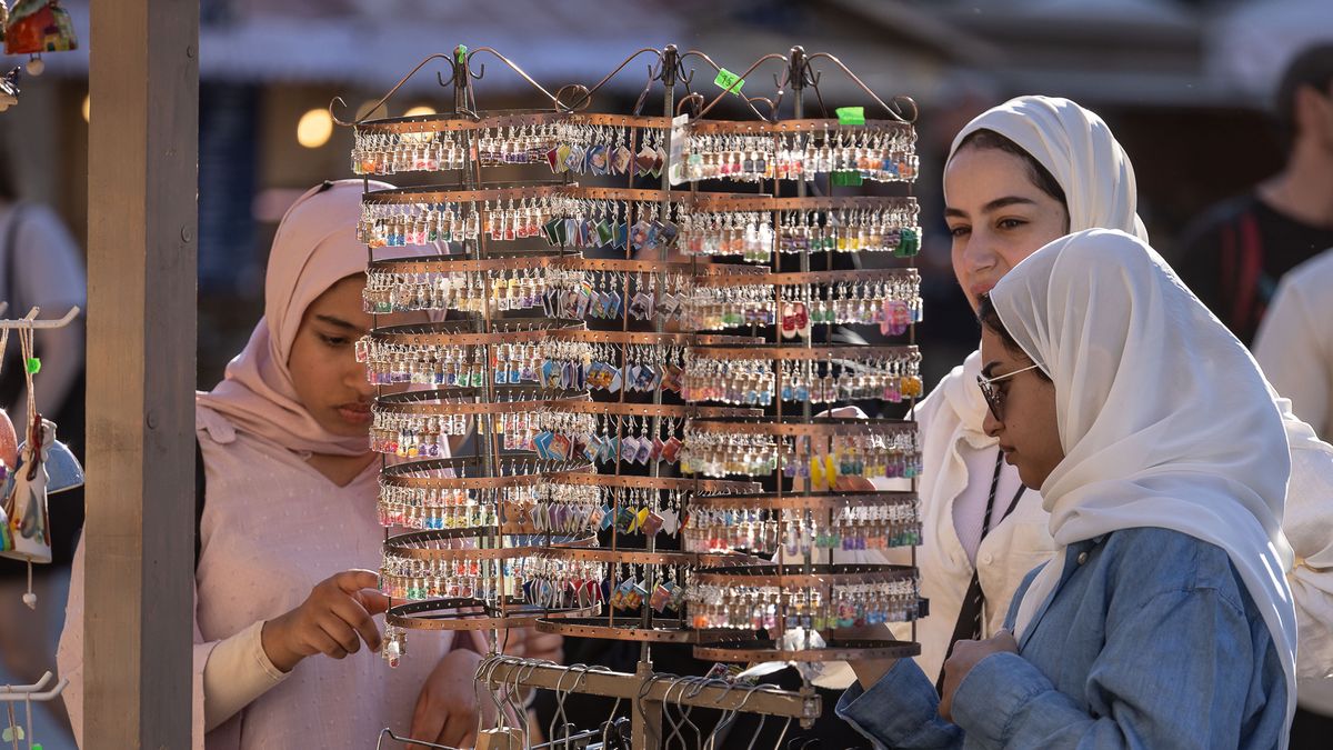 Turyści z Bliskiego Wschodu w Krakowie