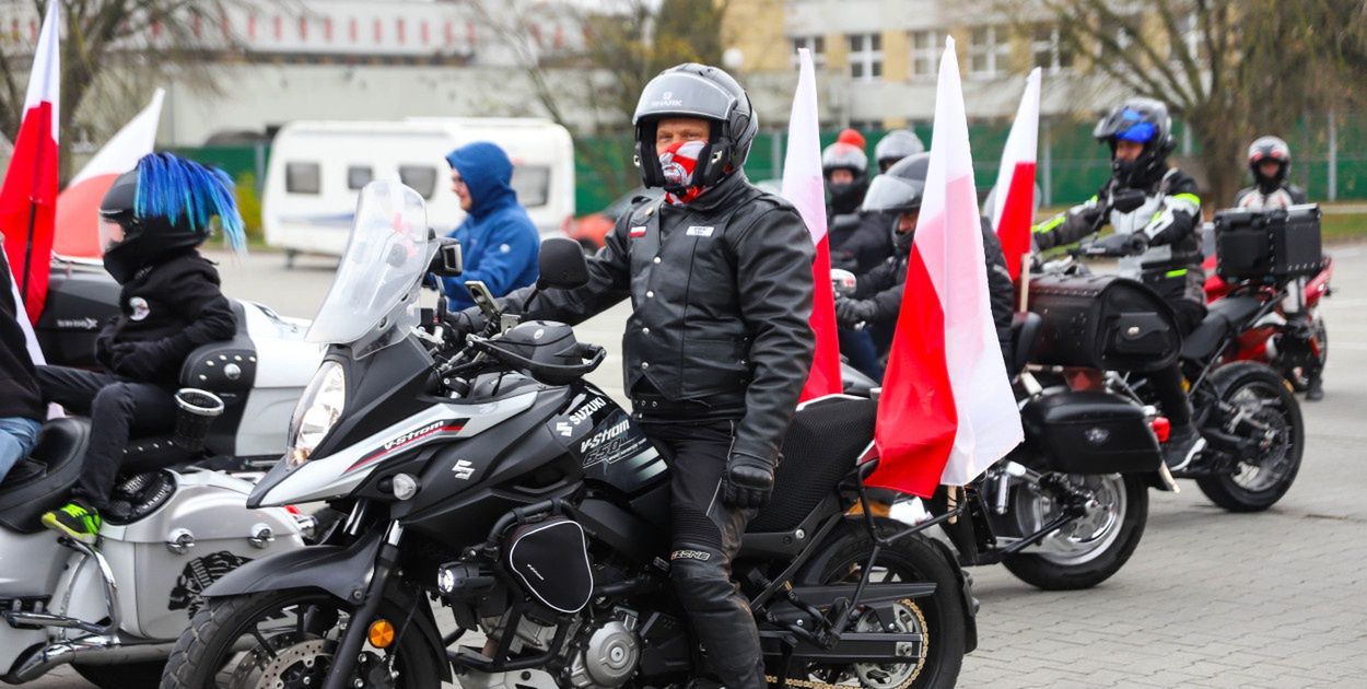 Mielec: Mikołaje na Motocyklach w Święto Niepodległości