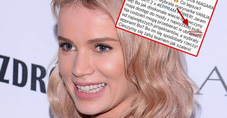 Maffashion tak się ucieszyła, że aż popełniła błąd. Ups!