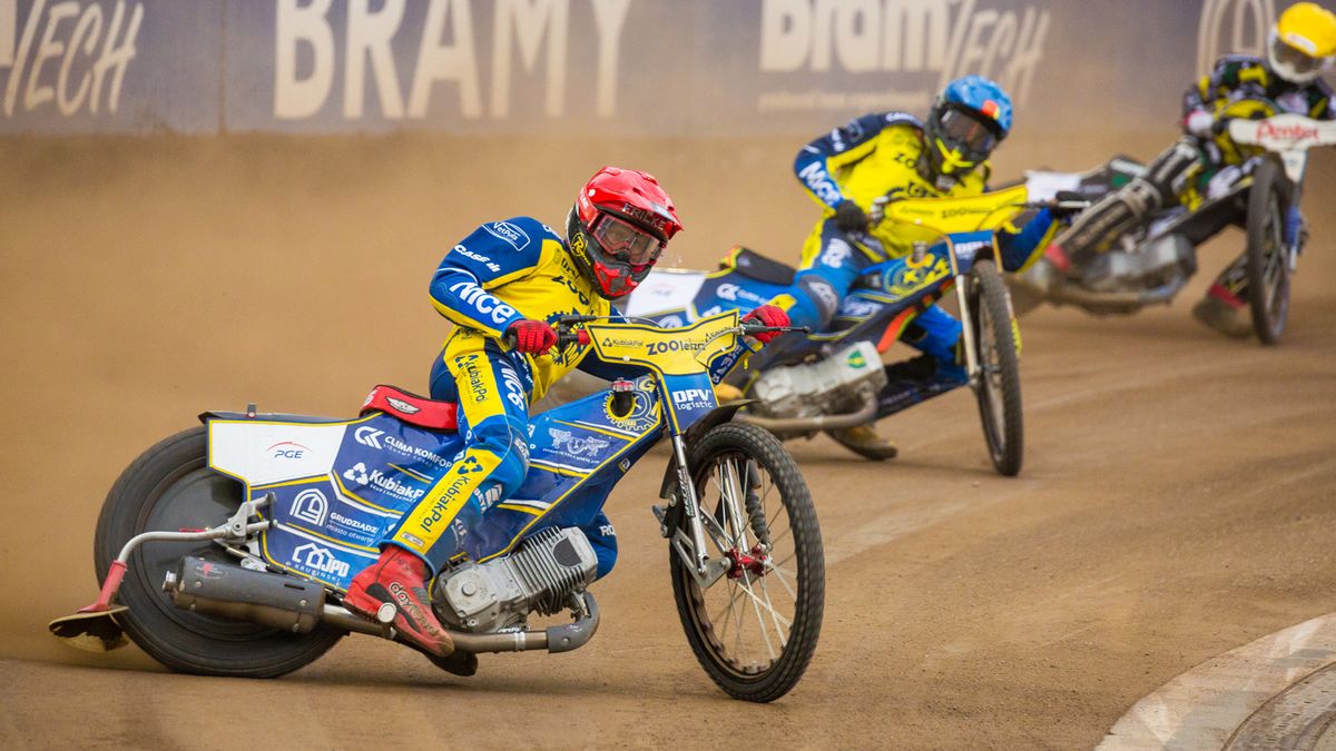 WP SportoweFakty / Krzysztof Konieczny / Na zdjęciu: żużlowcy ZOOleszcz GKM-u Grudziądz