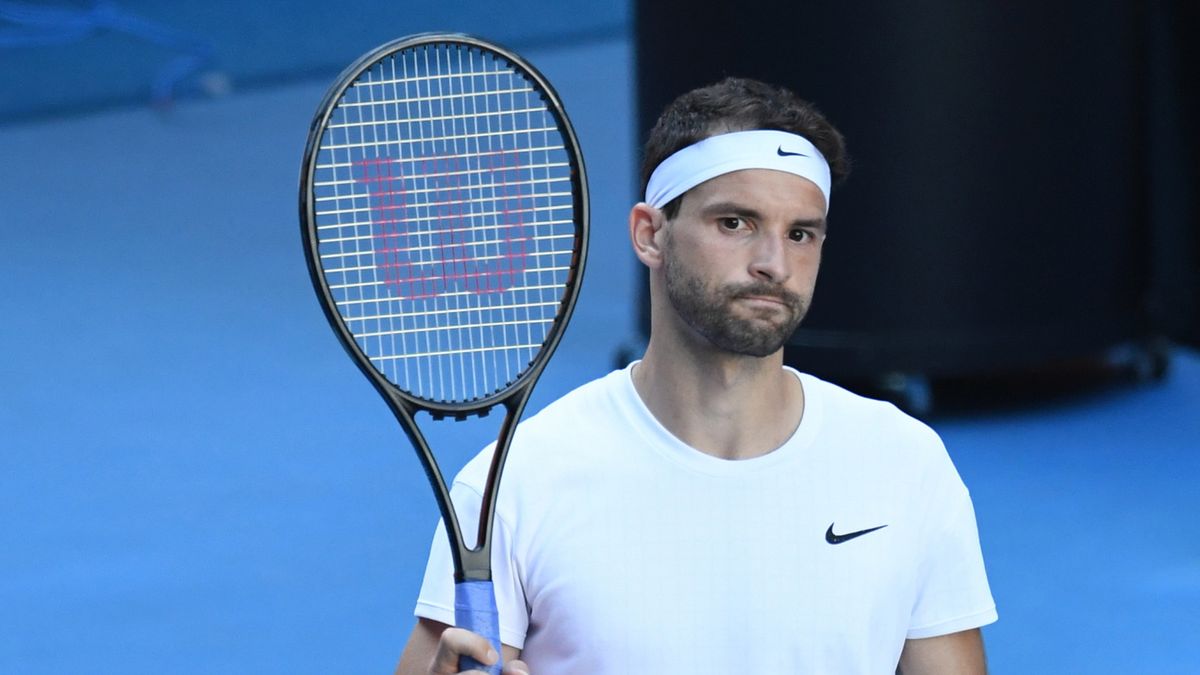 PAP/EPA / DAVE HUNT / Na zdjęciu: Grigor Dimitrow