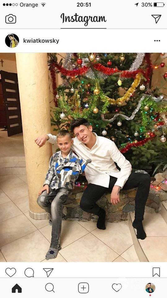 Dawid Kwiatkowski - święta 2016, Wigilia zdjęcia