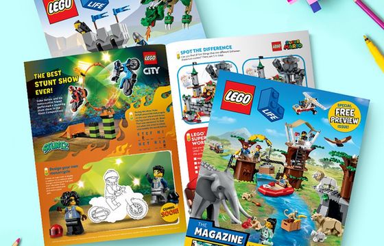 Peppermint powered by Quad pracuje dla LEGO Canada