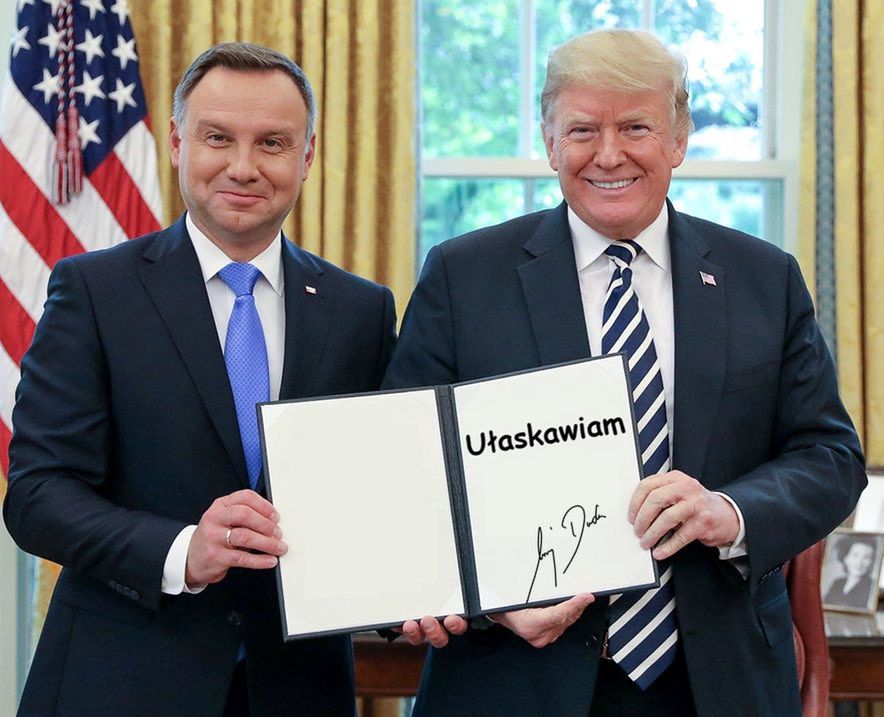 Memy po wizycie Andrzeja Dudy u Donalda Trumpa