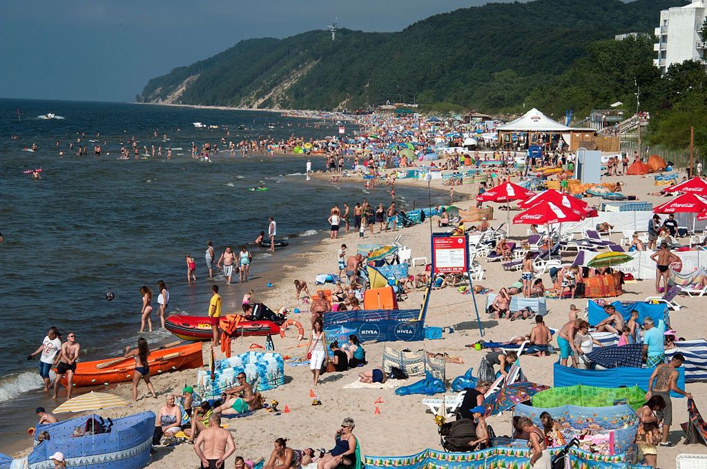 Plaża w Międzyzdrojach