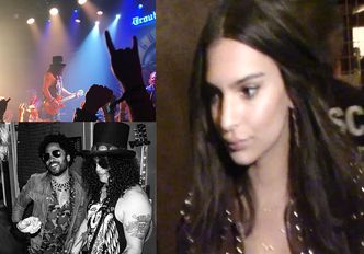 Ratajkowski, Hudson i Cooper na sekretnym koncercie Guns'n'Roses w Los Angeles!