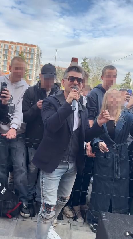 Zenon Martyniuk wystąpił na otwarciu kebaba