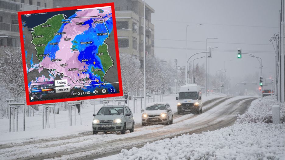 Do Polski nadciąga śnieżyca