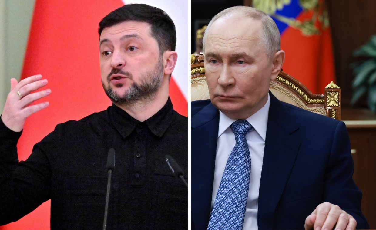 Zełenski chce się spotkać z Putinem. "Twarzą w twarz"
