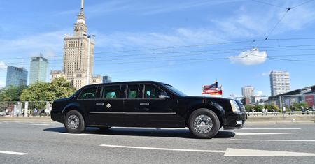 Donald Trump w Warszawie 1 września 2019 r. "Bestia" wjedzie na ulice stolicy