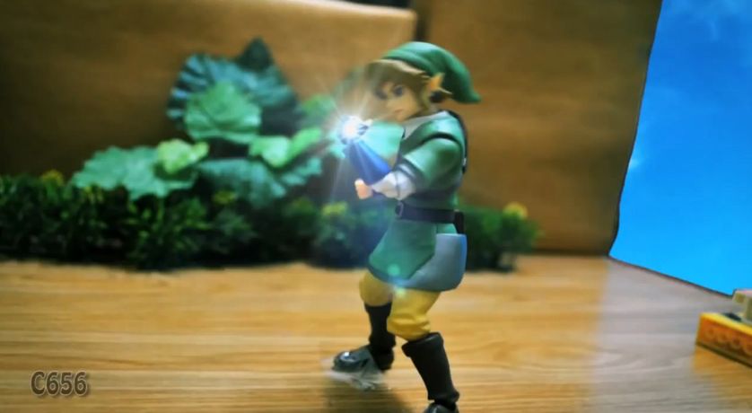 Zobaczcie niesamowitą animację figurki Linka z Zeldy