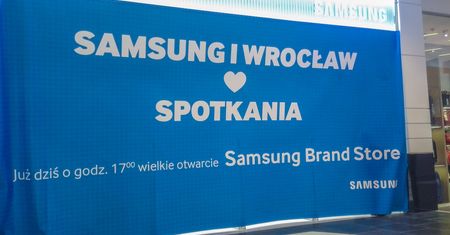 Wielkie otwarcie Samsung Brand Store we Wrocławiu: ciasno, głośno, nic nowego