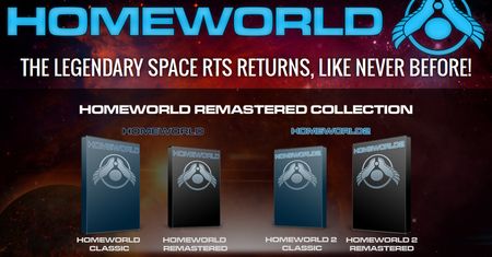 Homeworld HD zmienia się w Homeworld: Remastered Edition. Będzie wydanie kolekcjonerskie
