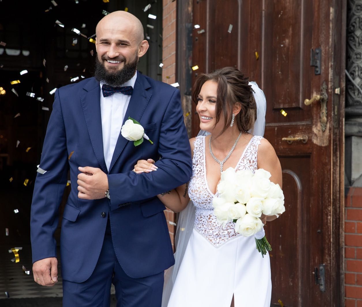 Mała Ania i Artur Sowiński - ślub
