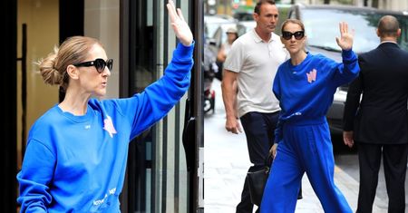Celine Dion w za dużym dresie i jej wystylizowani synowie na zakupach w Paryżu (ZDJĘCIA)