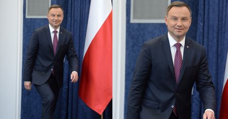 Uśmiechnięty Andrzej Duda "buntuje się" przeciwko Prezesowi... (ZDJĘCIA)