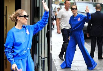 Celine Dion w za dużym dresie i jej wystylizowani synowie na zakupach w Paryżu (ZDJĘCIA)