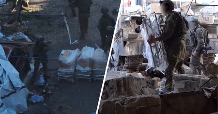 Na zewnątrz czekają skanery. Trwa operacja w szpitalu Al-Szifa