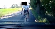 Rowerzysta jechał pod prąd, ale miał pretensje. "Człowiek morderca"