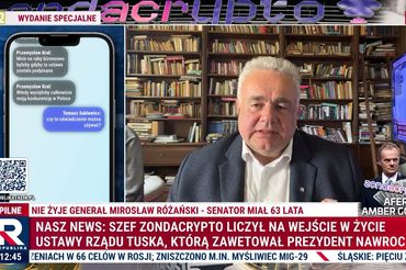 Tomasz Sakiewicz w Republice o współpracy z Zondacrypto