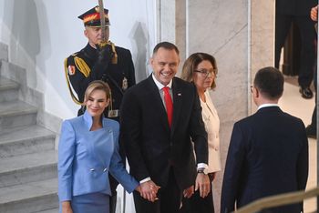 Nawrocki pojawił się w Sejmie. Zaczęły się krzyki